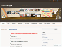 Tablet Screenshot of colourmagik.wordpress.com