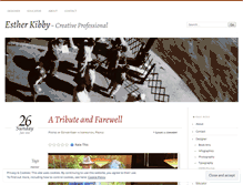 Tablet Screenshot of estherkibby.wordpress.com