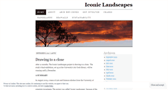 Desktop Screenshot of iconiclandscapes.wordpress.com