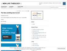 Tablet Screenshot of nldtheology.wordpress.com