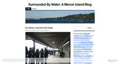 Desktop Screenshot of mercerislandblogger.wordpress.com