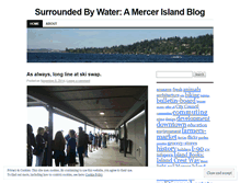Tablet Screenshot of mercerislandblogger.wordpress.com