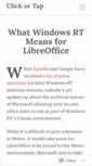 Mobile Screenshot of clickortap.wordpress.com