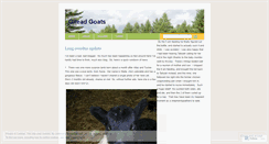 Desktop Screenshot of gileadgoats.wordpress.com