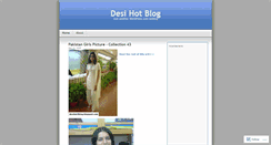 Desktop Screenshot of desihotblog.wordpress.com