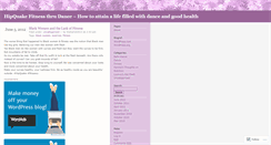 Desktop Screenshot of hipquake.wordpress.com