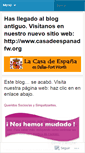 Mobile Screenshot of lacasadeespana.wordpress.com