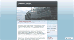 Desktop Screenshot of constructie.wordpress.com