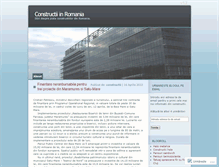 Tablet Screenshot of constructie.wordpress.com
