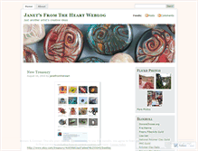 Tablet Screenshot of janetfromtheheart.wordpress.com