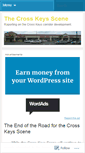 Mobile Screenshot of crosskeysscene.wordpress.com