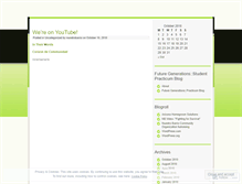 Tablet Screenshot of nuestrobarrio.wordpress.com