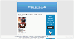 Desktop Screenshot of hyperdown.wordpress.com