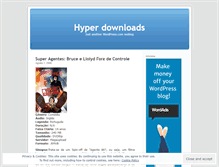 Tablet Screenshot of hyperdown.wordpress.com