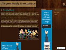 Tablet Screenshot of changechapmanutowetcampus.wordpress.com