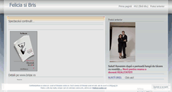 Desktop Screenshot of feliciabris.wordpress.com