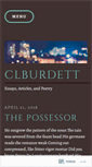 Mobile Screenshot of clburdett.wordpress.com