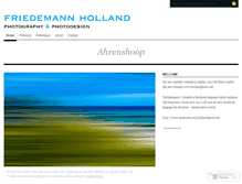 Tablet Screenshot of fholland.wordpress.com
