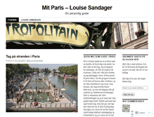 Tablet Screenshot of mitparis.wordpress.com