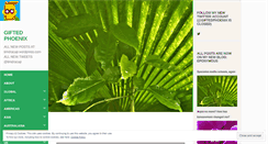 Desktop Screenshot of giftedphoenix.wordpress.com
