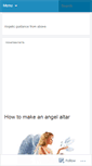 Mobile Screenshot of angelwispers.wordpress.com
