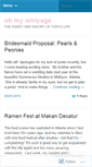 Mobile Screenshot of ohmyomiyage.wordpress.com