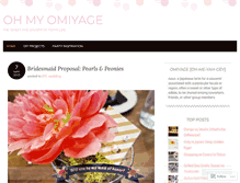 Tablet Screenshot of ohmyomiyage.wordpress.com