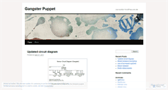 Desktop Screenshot of gangsterpuppet.wordpress.com