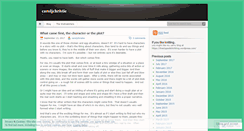 Desktop Screenshot of caroljchristie.wordpress.com