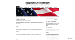 Desktop Screenshot of desperateamerica.wordpress.com