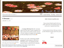 Tablet Screenshot of mythoughtsmyvoice.wordpress.com