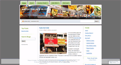 Desktop Screenshot of eatoutdelhi.wordpress.com