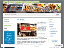 Tablet Screenshot of eatoutdelhi.wordpress.com