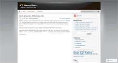 Desktop Screenshot of cdinterestrates.wordpress.com