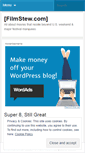 Mobile Screenshot of filmstewdotcom.wordpress.com