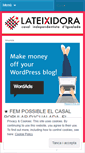 Mobile Screenshot of lateixidoraigualada.wordpress.com