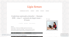 Desktop Screenshot of ligiaseman.wordpress.com