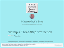 Tablet Screenshot of macattack56.wordpress.com