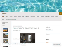 Tablet Screenshot of iholidays.wordpress.com