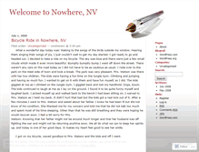 Tablet Screenshot of nowherenv.wordpress.com