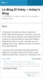 Mobile Screenshot of inday.wordpress.com