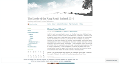 Desktop Screenshot of lotrr2010.wordpress.com