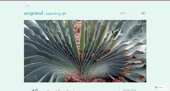 Desktop Screenshot of anspired.wordpress.com