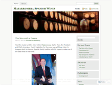 Tablet Screenshot of grupomatarromera.wordpress.com