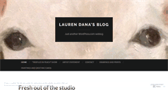 Desktop Screenshot of laurendana.wordpress.com