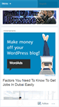 Mobile Screenshot of buildupforthebusiness.wordpress.com