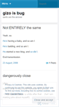 Mobile Screenshot of gizo.wordpress.com