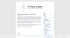 Desktop Screenshot of haveabeer.wordpress.com