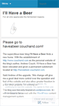 Mobile Screenshot of haveabeer.wordpress.com