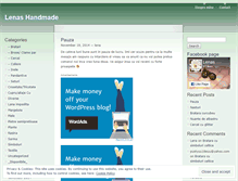 Tablet Screenshot of lenasplace.wordpress.com